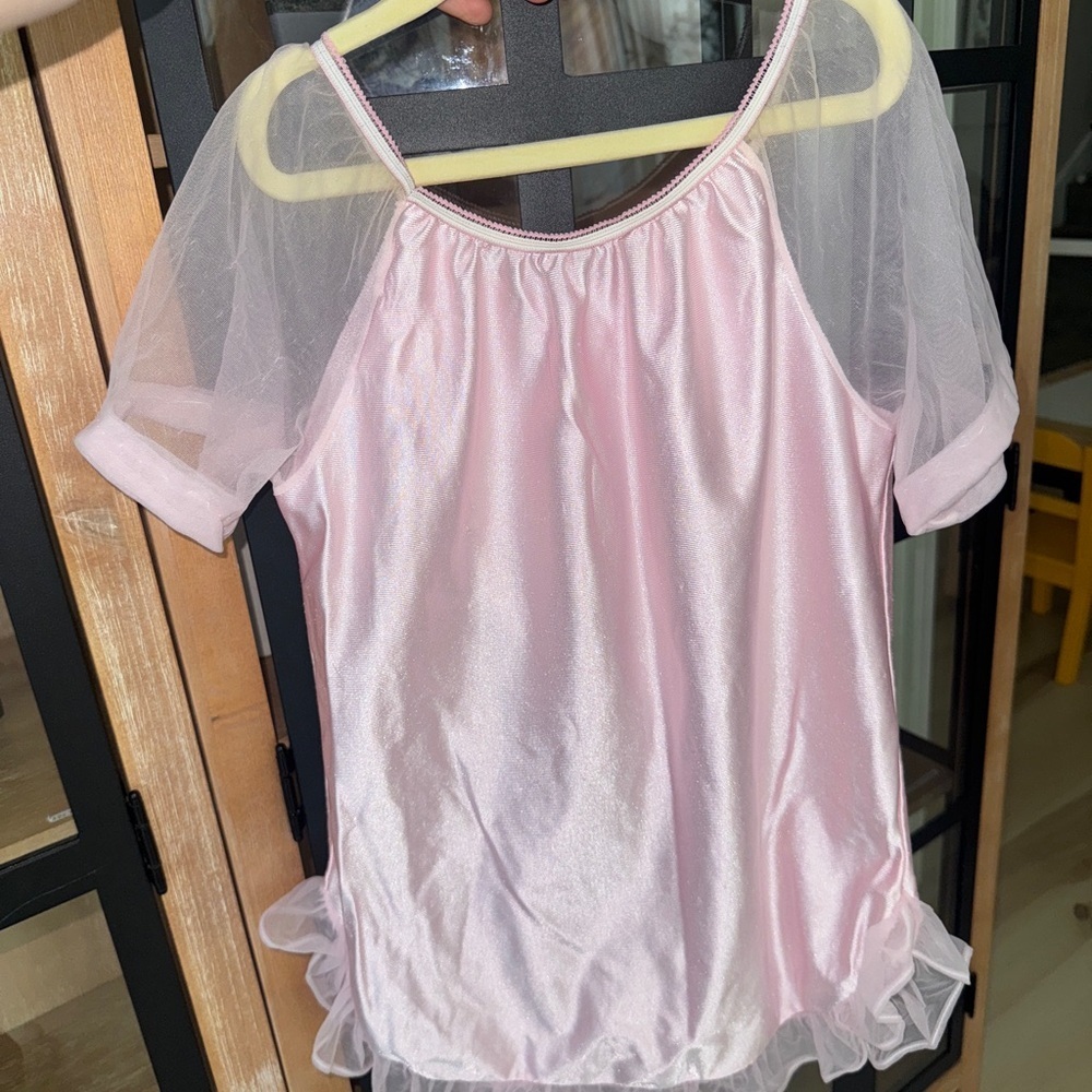 Vintage 2000 Barbie nightgown dress toddler girl y2k doll gown ruffle pajama top - Picture 6 of 8